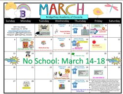 March 2022 Calendar